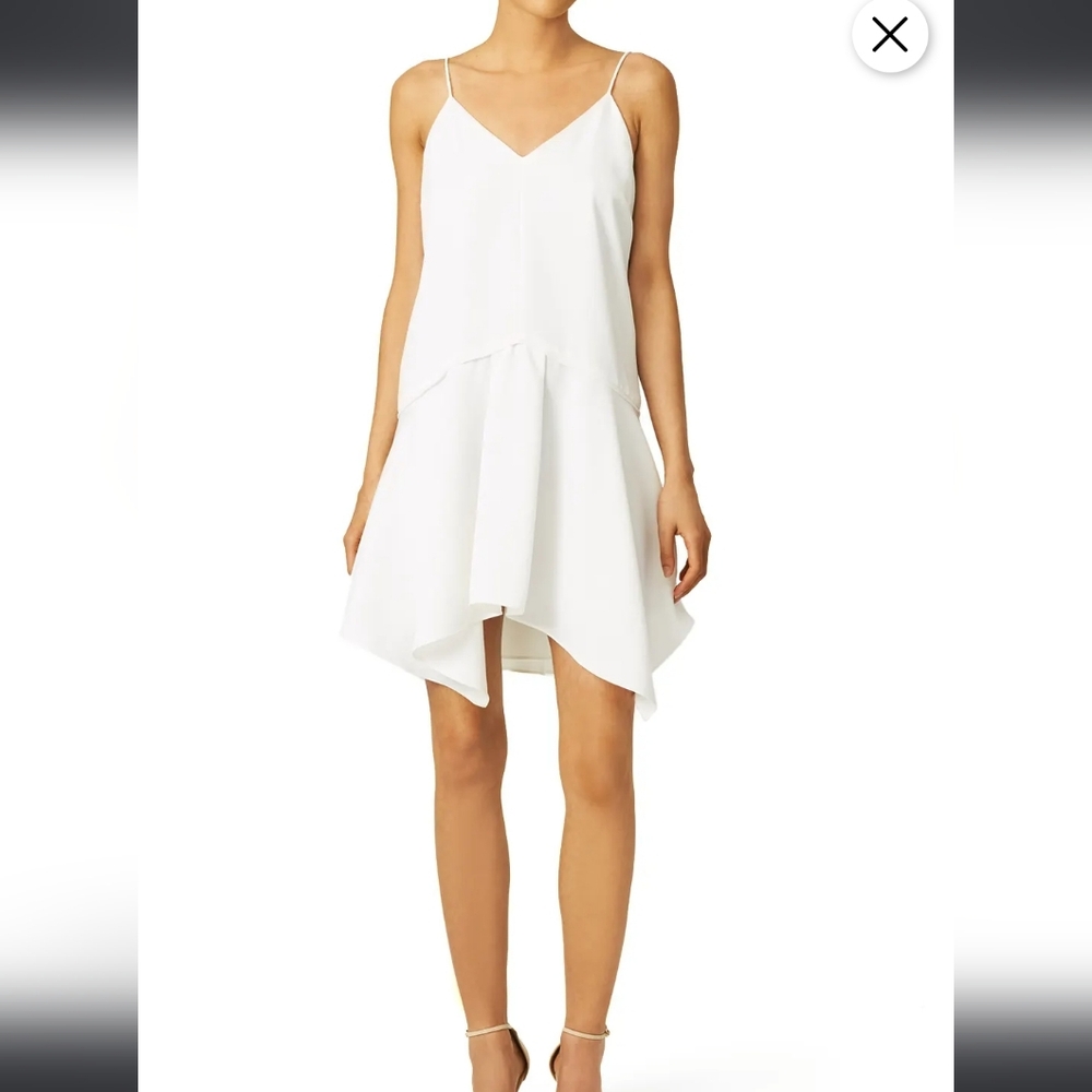 Camilla & Marc White Ripolin Dress Sz 10🏖